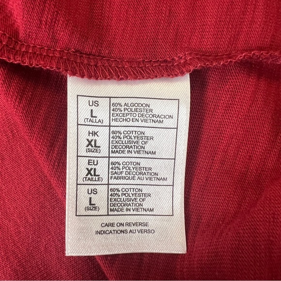 Disney parks mickey mouse sequined long sleeve tee t-shirt - Picture 5 of 5